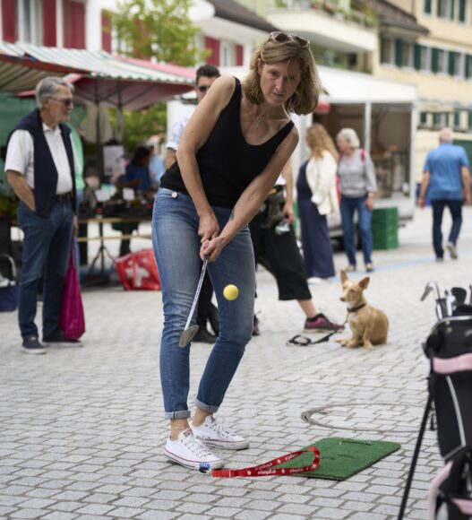 Gnuss Golf 2025 - quer durch Pfäffikon ZH